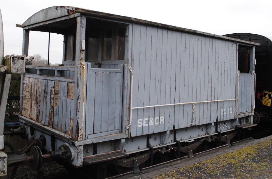 6-Wheel Brake van Diag. 1558 SECR