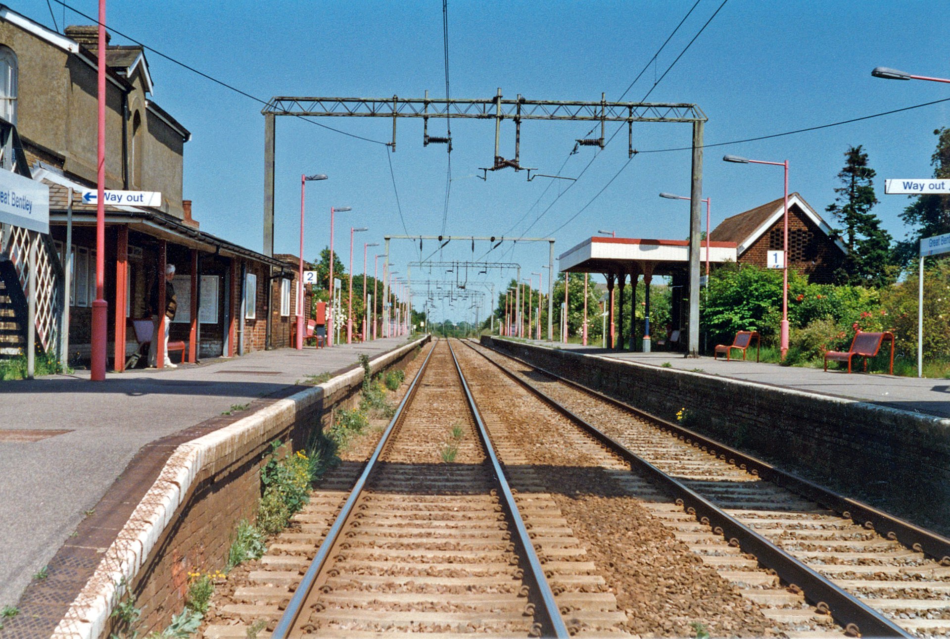 Overhead Catenary Wires and Masts