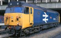 50014 'Warspite' at Birmingham New Street in May 1987. ©Steve Jones