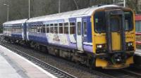 155342 at Todmorden in February 2018. ©Alex Noble