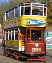 399 at Crich Tramway Village in November 2016. ©Phil Parker