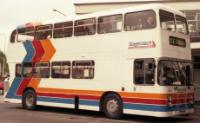 TRN 481V at Ribble Bus Station, Chorley in the 1990s. ©Public Domain