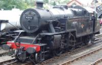 42073 at Haverthwaite in August 2011. ©Derek Hoskins