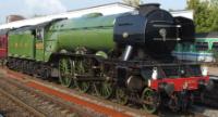 4472 “Flying Scotsman” at Leamington Spa in October 2005. ©Michael J. Irlam