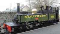 Replica locomotive No.190 "Lyd" on the Ffestiniog Railway. © MartinWL