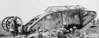 C-15 tank near Thiepval in September 1916. ©Public Domain