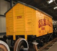 No. 252 Saxa Salt van at the Bo'ness & Kinneil Railway in May 2018. ©Dan Adkins