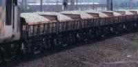 37503 hauls a rake of Turbot wagons at Warrington Bank Quay. © John Dedman