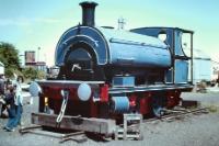 No. 3 “Bear” at the Sittingbourne & Kemsley Light Railway in February 1976. © Hugh Llewelyn