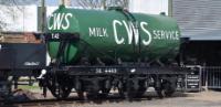 SR Diagram 3152 milk tank at Didcot Railway Centre in April 2019. © Hugh Llewelyn