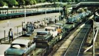 Motorail wagons at St Austell in 1973. ©Mark Crombie 