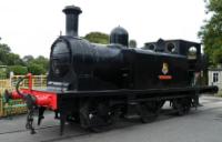 B110, numbered as 'W2 Yarmouth' at the Isle of Wight Steam Railway in September 2013. ©Dan Adkins