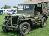 Willys Jeep at the North Rode Transport Show, England in June 2018. ©Steve Glover