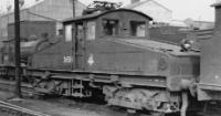 NER ES-1 26500 at Heaton Locomotive Depot in June 1954. ©Ben Brooksbank