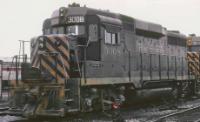 D&RGW 3008 at Galesburg, Illinois in June 1966. ©Roger Puta
