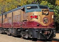 71 on the Napa Valley Wine Train near Yountville, California in October 2013. ©Drew Jacksich