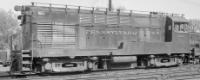 Pennsylvania Railroad 9302 at Zanesville, Ohio in May 1959. ©Public Domain