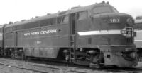 New York Central 5017 at Collinwood, Ohio in May 1966. ©Public Domain