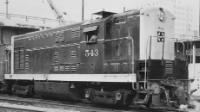 AT&SF 543 at Chicago, Illinois. Date unknown. ©Public Domain