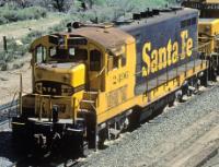 ATSF 2496 between Cable & Tehachapi, California in March 1980. ©Roger Puta