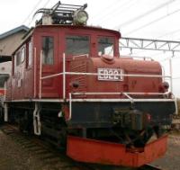 ED22 1 at Tsugaru Osawa Station on the Konan Railway Oogi Line in October 2006. ©Public Domain
