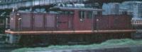 ED30 1 at Maibara Station in July 1963. ©Tetsuo Yasuda