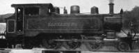Hankaku Railway loco. Unknown date and location. ©Public Domain