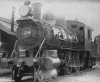 Sanyo Railway No.124. Unknown date and location. ©Public Domain