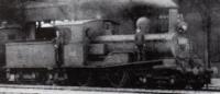 A Class 6350 at Yokohama Minato station in 1917. ©Public Domain