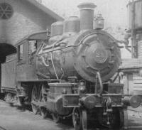 Kansai Railway 25. Unknown location. Circa 1900. ©Public Domain