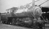 Kyushu Railway No.162. Unknown location. Circa 1900. ©Public Domain