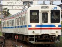 105 series on a Kabe Line service in May 2012. ©W0746203-1