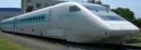 JR East 953-5 and 953-1 cars at Sendai Shinkansen Depot in July 2009. ©Rsa