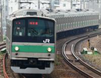 205-0 series unit on the Saikyo line in September 2016. ©Maeda Akihiko