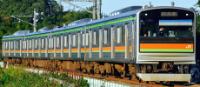 205-3000 series unit set 82 between Komiya and Kita-Hachioji station in October 2017. ©Cfktj1596