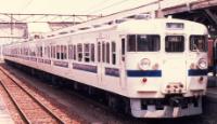Set K55 on the Joban line in January 1985. ©spaceaero2
