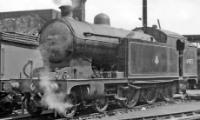 69873 at Middlesbrough Locomotive Depot in June 1954. ©Ben Brooksbank