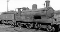 14416 'Ben-A-Bhuird' at Inverness Locomotive Depot in August 1948. ©Ben Brooksbank