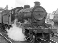 17956 at Forres station in August 1948. ©Ben Brooksbank