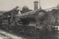 3258 'King Arthur' at Brent, Devon circa 1910. ©Public Domain