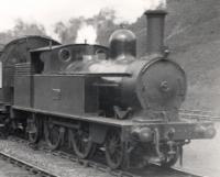 Unknown loco & location. Circa 1914 to 1918. ©Public Domain