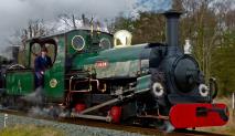 'Linda' (now converted to 2-4-0STT) near Rhyd-Ddu, North Wales in March 2016. ©Andrew