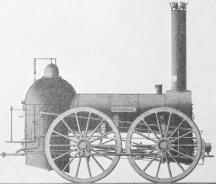 Edward Bury's 0-4-0 'Liverpool' as rebuilt in 1830. ©Public Domain