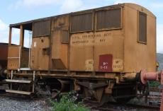 Ballast van. Unknown date & location. ©Irish Railway Models